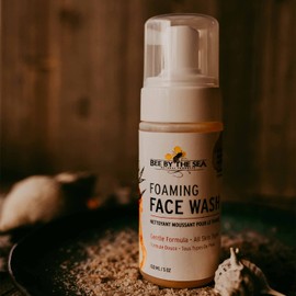 Bee by the Sea Natural Seabuckthorn and Honey Foaming Face Wash, 5 oz