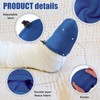 Cast Toe Socks for Women Men 4 Pack Cast Toe