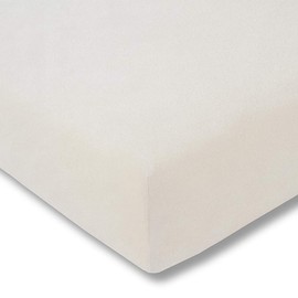 Estella Fitted sheet terry wool white size 140x200 cm - 160x200 cm