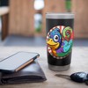 Chameleon Rubber Duck Stainless Steel Insulated Tumbler