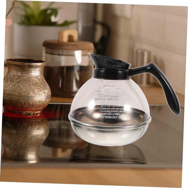 LABRIMP Stainless Kettle with Ergonomic Handle Induction Compatible Camping Coffee