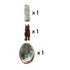 NessaStores 3 pc Sage Smudge Kit with 4" White Sage,