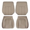 SHTLYH Driver & Passenger Bottom & Lean Back Perforated Leather