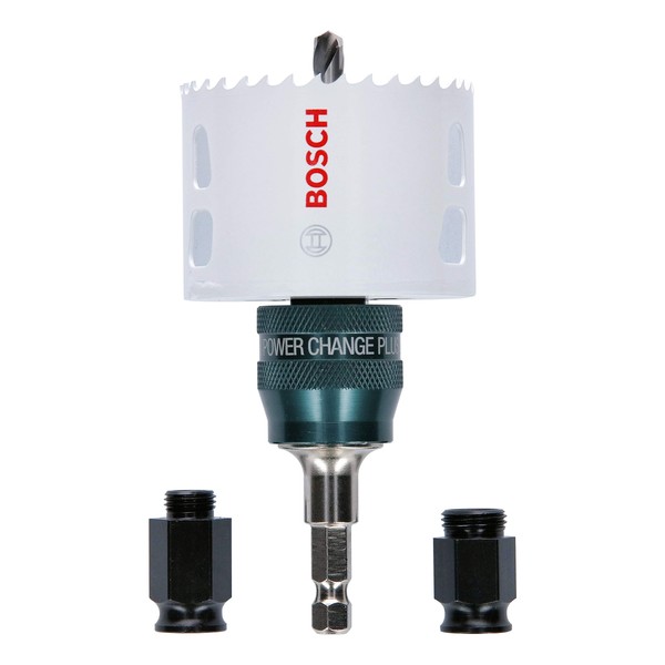 Bosch Professional 2608594301 Lochsäge Progressor for Wood & Metal Starter Kit Set (Holz und Metall, Ø 68 mm, Zubehör Bohrmaschine) Hole Saw (Wood, Diameter, Accessories Drill)
