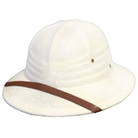 Sun Safari Pith Helmet/White /, White, Size No Size