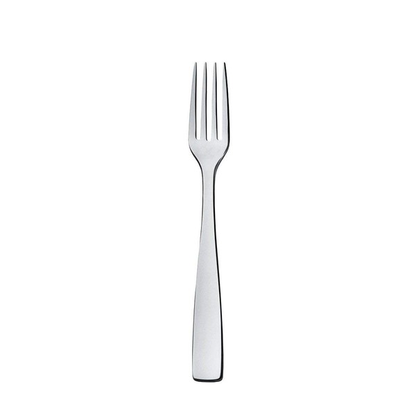 A Di Alessi"Knifeforkspoon" 7-3/4-Inch Table Fork, Mirror Polish, Set of 6
