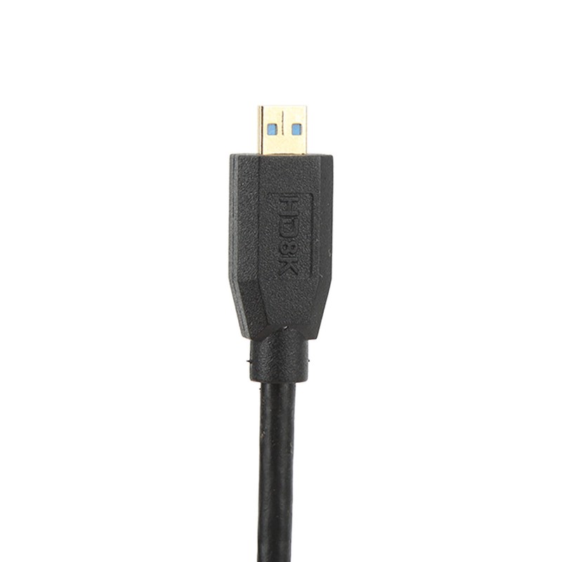 Mini to Micro HD Multimedia Interface Connection Cable 8K At