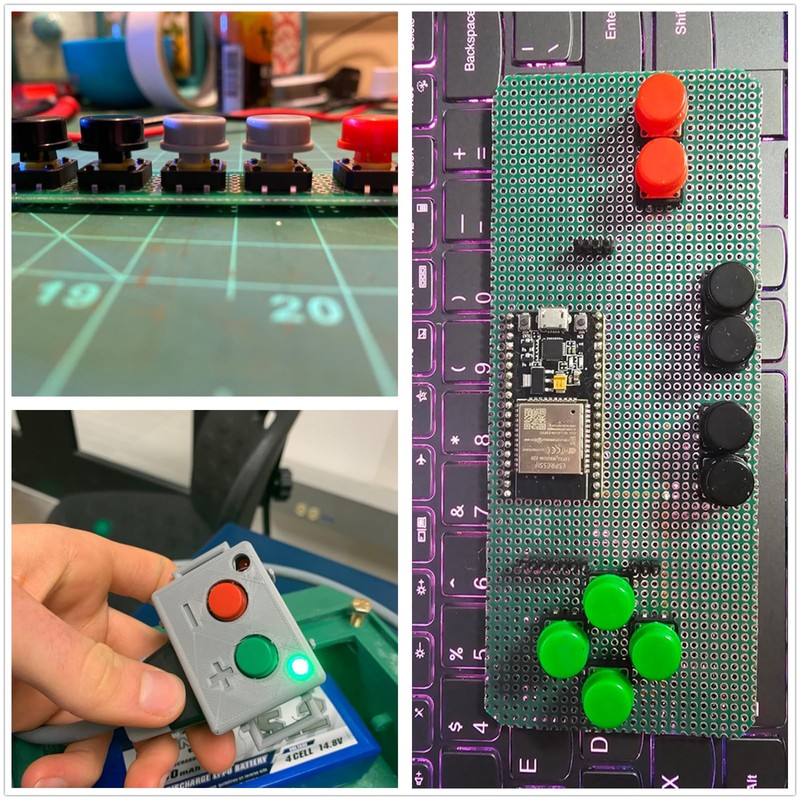 HUAZIZ Momentary Tactile Push Button, Micro Momentary Push Button Switches