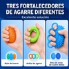 9 Pcs Ejercitador de Agarre, Ejercitador de Mano