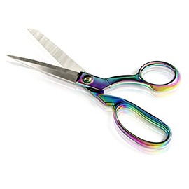 Hemline Rainbow Dressmaking Scissors - Very Sharp - 21cm / 8.25"