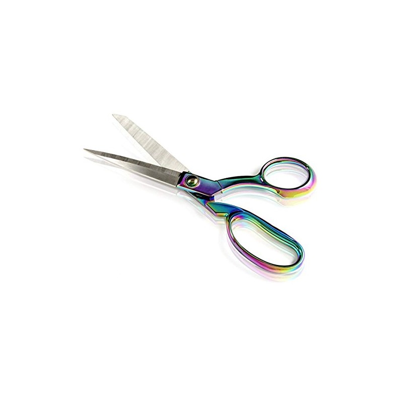 Hemline Rainbow Dressmaking Scissors - Very Sharp - 21cm /