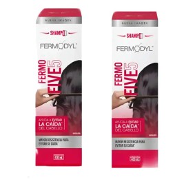 2 Shampoo Control Caída Fermodyl Fermo Five 400 Ml                                                                                                    