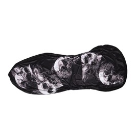 FELTECHELECTR Skull Print Car Seat Covers Easy Installation Versatile Protection for Vehicle Seats Stylish Automotive Accessory for Car Decoration Replacement for Pet Owners