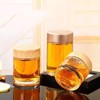 XineYuor Honey Jars, 2 Pieces Honey Pot Glass, Honey Jars