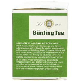 Bünting Tee Bio Kräuter 20 x 2g Beutel, 3er Pack (3 x 40 g)