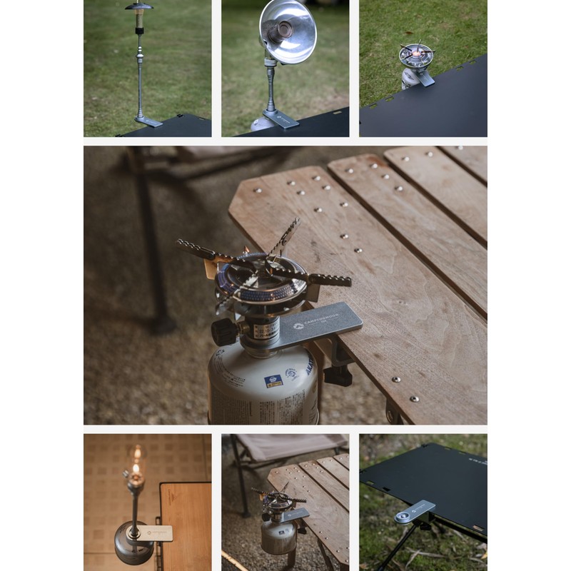 Camping Moon Z18 Table Clamp, Screw-in Type, For OD Cans,