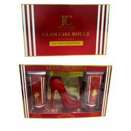 FRAGRANCE COUTURE GLAM GIRL ROUGE FOR WOMEN 3-Pieces Gift Set