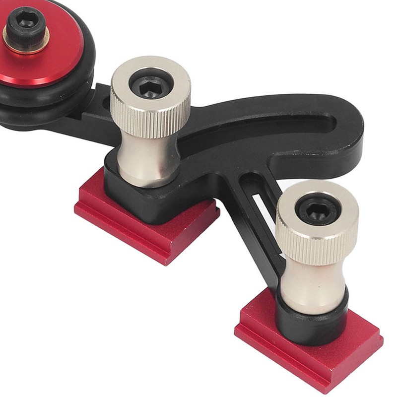 Left Right Bearing Roller Press Featherboard Feeding Guide Wheel for