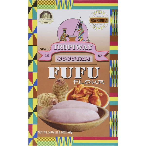 Tropiway Cocoyam FuFu Flr 24oz X 2pk