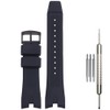Rubber Strap compatible with Citizen AW1475 1476 1477 CA4154 4155