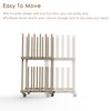 UNZERO Art Storage Rack - Canvas & Paper Storage Stand