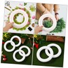Hohopeti Versatile Xps Foam Wreath Forms 10pcs Foam Wreath Making
