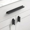 Coinkoly 10 Pcs Black Kitchen Furniture Handles Hole Distance 128mm