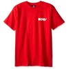 Bones Bearings Swiss Text Red T-Shirt, Large