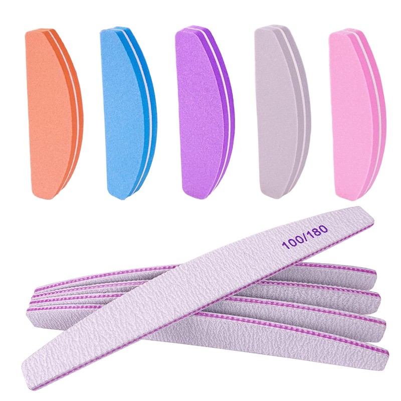 AhaTopia Moptrek Buffer (10 Pcs), Buffer Block Nail Files Double