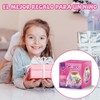Kit de Contenedor transparente Iluminado Niños,Kit de Manualidades para Niña,transparente
