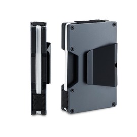 Exact Fit Men's Wallet, Grey, One Size