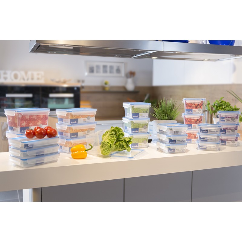 Rotho Clic & Lock Aroma-Proof Storage Container with Lid, Capacity