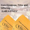 Coin Envelope, Tithe and Offering Envelopes for Church (Package of