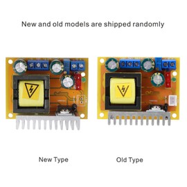 5 V Boost Module High Voltage DC-DC Boost Converter 8V-32V to ± 45V-390V Charger Adjustable Voltage Converter ZVS Capacitor Charge Power Supply Electromagnetic Cannons
