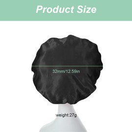 JTKREW Silk Bonnet Seidenhaube Schlafhaube Satin Haarhaube Bonnet Schlafmütze Nachtmütze Haube Schlafen Atmungsaktive Kopfbedeckung für lockiges Haar Schlafmütze Seide Kopfhaube