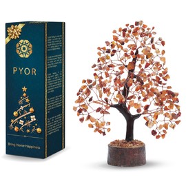 Carnelian Crystal, Gem Tree, Spiritual Home Decor, Carnelian Tree, Healing Crystals and Stones, Positive Energy Crystals, Good Luck Gems, Meditation Accessories