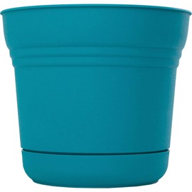 Bloem Saturn Planter with Saucer, 10", Calypso (SP1027)