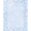 Hortense B. Hewitt 80-Pack Sheets Winter Flakes Decorative Paper