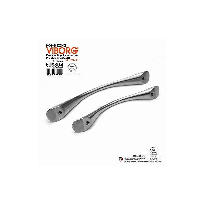 VIBORG (4 Pieces Solid SUS304 Stainless Steel Casting Modern Kitchen