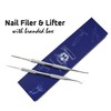 Double Ended Ingrown Toenail Lifter and Toe Nail File must