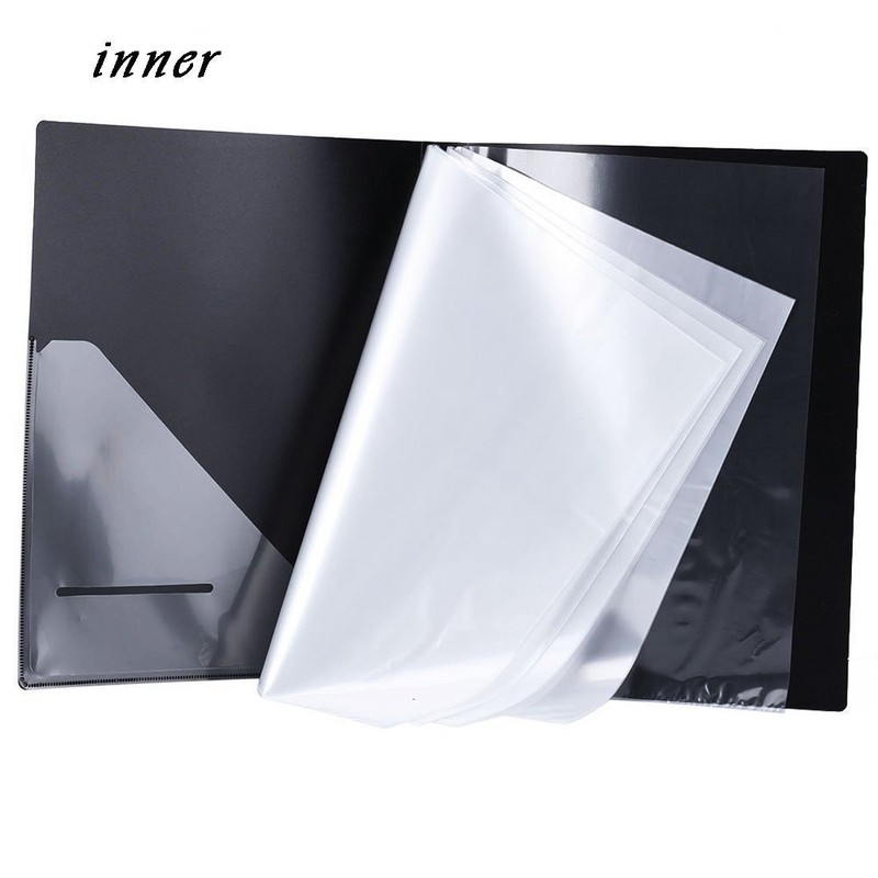 WOGOD Music Sheet File Paper Documents Storage Folder Holder Plastic.A4