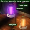 Bug Zapper, Outdoor Indoor Electric Mosquito Zapper, Portable Rechargeable Bug
