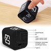 Gravity Sensor Timer Exercise Timer Cube Timer Vibration and Mute
