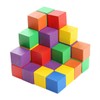 Wood Cubes for Crafts, 1 cm Wooden Blocks, 300 Pcs