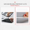 Fireproof Mat, High Temperature Resistant Flame Retardant Fireproof Cloth, Glass