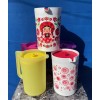 Tupperware Classic 1 Gallon Pitcher w/Push Botton Brand Different Colors