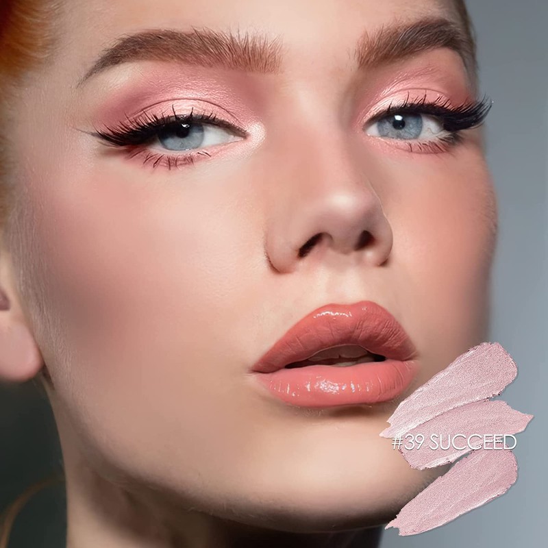 Eyeshadow Pen, Cream Eyeshadow Pen, Glitter and Matte Eyeshadow, Waterproof,
