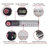 GemRed Digital Angle Finder, 2 in 1 Angle Gauge, Stainless