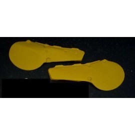 SK Desgins 80 1980 Yamaha YZ125 YZ 125 Pre Printed Number Plate Background Decal  - Add Plastic