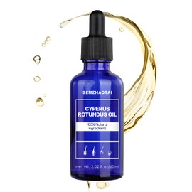 Cyperus Rotundus Oil - Natural Nut Grass Oil for Hair Removal, Reducing Body Hair Growth, Smooth Skin & Moisturizing, Soothing & Gentle, Ideal for All Skin Types (1pc, 60ml)